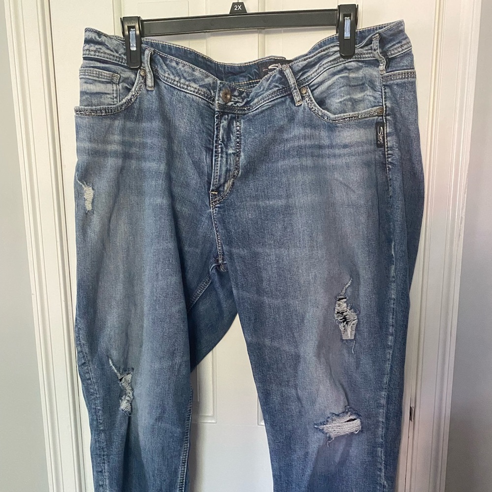 Plus Size Women’s Silver Jeans